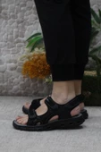 Dockers By Gerli 236810 Siyah Rahat Orijinal Ürün Esnek Erkek Sandalet - 3