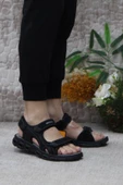 Dockers By Gerli 236810 Siyah Rahat Orijinal Ürün Esnek Erkek Sandalet - 1