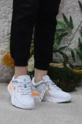 Lumberjack Emılıa Beyaz Turuncu Hafif Rahat Orijinal Ürün Kadın Spor Ayakkabı thumbnail 2