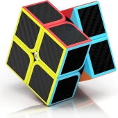 4 SET PROFESSIONAL QY SPEED CUBE CORBON FİBER CUBE VIP 4LÜ SET 2X2 3X3 4X4 5X5 ZEKA KÜPÜ RUBİKS CUBE thumbnail 2