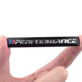 BMW PERFORMANCE LOGOLU 2 ADET ALÜMİNYUM STICKER thumbnail 3