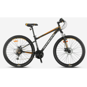 KRON VORTEX 4.0 26 JANT 21 VİTES MEKANİK DİSK FREN MAT SİYAH/GRİ-NEON TURUNCU - 2