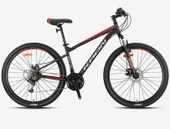 VORTEX 4.0 - 24 MTB - 14' - 21 Vites - M.DISC - Mat Siyah-Gri/Kırmızı - 1