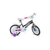 Geroni Butterfly 20 Jant Vitessiz Çocuk Bisikleti SİYAH PEMBE-BEYAZ - 1