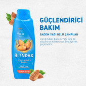 Blendax Güçlendirici Bakım Badem Yağlı Şampuan 500 Ml - 3