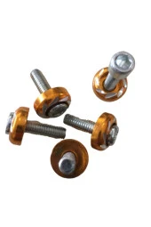 Motosiklet Renkli Kaporta Ve Siperlik Vidası 6 Mm 5 Ad - 4