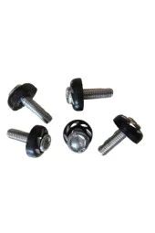Motosiklet Renkli Kaporta Ve Siperlik Vidası 6 Mm 5 Ad - 5