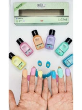 Artdeco Parmak Boyası Seti 6x75 ML Pastel Renkler Parmak Boyası thumbnail 1