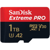 SanDisk Extreme Pro 1TB 200/140MB/s microSDXC UHS-I A2 V30 Adaptörlü Hafıza Kartı SDSQXCD-1T00-GN6MA thumbnail 1