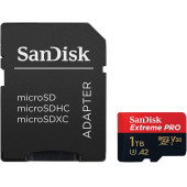 SanDisk Extreme Pro 1TB 200/140MB/s microSDXC UHS-I A2 V30 Adaptörlü Hafıza Kartı SDSQXCD-1T00-GN6MA thumbnail 3