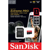 SanDisk Extreme Pro 1TB 200/140MB/s microSDXC UHS-I A2 V30 Adaptörlü Hafıza Kartı SDSQXCD-1T00-GN6MA thumbnail 5