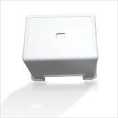 Beyaz Banyo Balkon Salon Küvet Ayak Koyma Pufu Oturak Taburesi Merdiveni Basamak Yükseltici Basamağı - 3