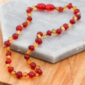 Himarry Bebek Damla Kehribar Diş Kolye - 4