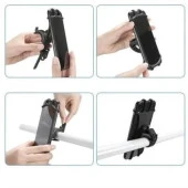 Universal Bisiklet Motosiklet Çocuk Arabası Silikon 360 Derece Telefon Tutucu Tüm Modellerle - 2