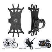 Silikon Esnek Bisiklet Telefon Tutucu thumbnail 4