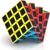 2 SET VIP PROFESSIONAL QY SPEED CUBE CORBON FİBER CUBE VIP 2Lİ SET 4X4 5X5 ZEKA KÜPÜ RUBİKS CUBE - 2