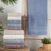 Schafer Home Arya 50x90 Cm Havlu 1 Parça-İndigo - 1