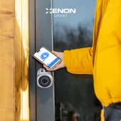 Xenon Smart Akıllı Kapı Kilidi Parmak İzi Şifre Girişli - 4