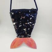 Pullu Balık Kuyruğu Bebek Çantası - 12