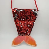 Pullu Balık Kuyruğu Bebek Çantası - 8