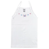 Tutku 0165 %100 Pamuk Ribana Kız Çocuk İp Askılı Atlet - 1