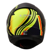 Ls2 Rapıd 2  Extra Mat Neon Sarı Fullface Motosiklet Kaskı - 4