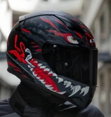 LS2 Rapıd 2 Kaıju Kapalı Motosiklet Kaskı Siyah Camlı thumbnail 2