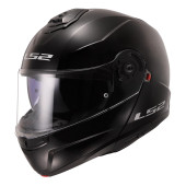 LS2 Strobe 2 Siyah Çene Açılır Motosiklet Kaskı - 1