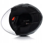 Ls2 Aırflow 2 Cover Mat Siyah-Kırmızı-Beyaz Açık Motosiklet Kaskı thumbnail 5