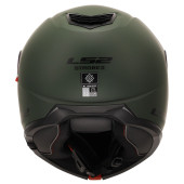 LS2 Strobe 2 Mat Yeşil Çene Açılır Motosiklet Kaskı - 3