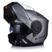 LS2 Scope 2 Çene Açılır Motosiklet Kaskı Mat Tıtanıum - 1