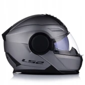 LS2 Scope 2 Çene Açılır Motosiklet Kaskı Mat Tıtanıum - 5
