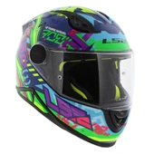 LS2 FF812 KID SVENT ÇOCUK KAPALI MOTOSİKLET KASKI - 1