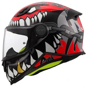 LS2 FF812 KID PUNK ÇOCUK KAPALI MOTOSİKLET KASKI - 5