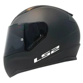 Ls2 Rapıd 2 Mat Siyah Kapalı Motosiklet Kaskı Siyah Camlı - 1