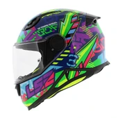 LS2 FF812 KID SVENT ÇOCUK KAPALI MOTOSİKLET KASKI - 4