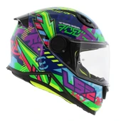 LS2 FF812 KID SVENT ÇOCUK KAPALI MOTOSİKLET KASKI - 2