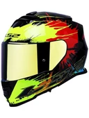 LS2 Storm 2 Drop Kapalı Motosiklet Kaskı Gold Camlı - 1