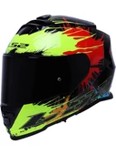 LS2 Storm 2 Drop  Kapalı Motosiklet Kaskı Siyah Camlı thumbnail 1