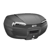 Givi E46NT Tech Riviera Motosiklet Arka Çanta Gri Reflektörlü - 1
