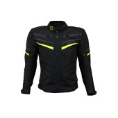 Vexo Calıfornıa 4 Mevsim Motosiklet Montu Siyah-Neon Sarı - 2
