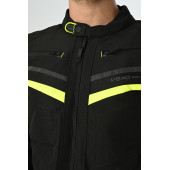 Vexo Calıfornıa 4 Mevsim Motosiklet Montu Siyah-Neon Sarı - 5