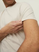 JACK JONES Enoa Model Oval Kesim Erkek Tişört 12113648 thumbnail 3