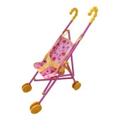 WosWos Toys Oyuncak Puset WW-125,Çocuklar için Oyuncak Bebek Gezdirme Puset - 1