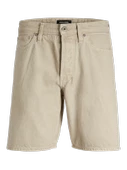 JACK JONES Erkek Bej Renk Kot Şort 12249035 - 1