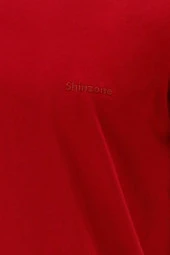 Erkek Standart Fit Bordo Sarı 2'li Set T-Shirt - 4