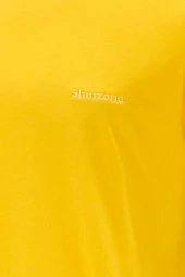 Erkek Standart Fit Bordo Sarı 2'li Set T-Shirt - 8