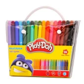 Play-Doh Keçeli Kalem 2 MM 36 Renk Keçeli Boya Kalemi - 1