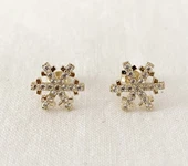 Kar Tanesi Altın Küpe thumbnail 1