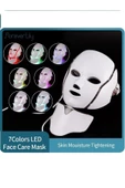 Led Terapi Cihazı ( Led Maske) - Cilt Bakım Cihazı -mezoterapi Maskesi 7 Renk Multifonksiyonel - 3